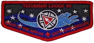 Tecumseh Lodge Pocket Flap Insignia