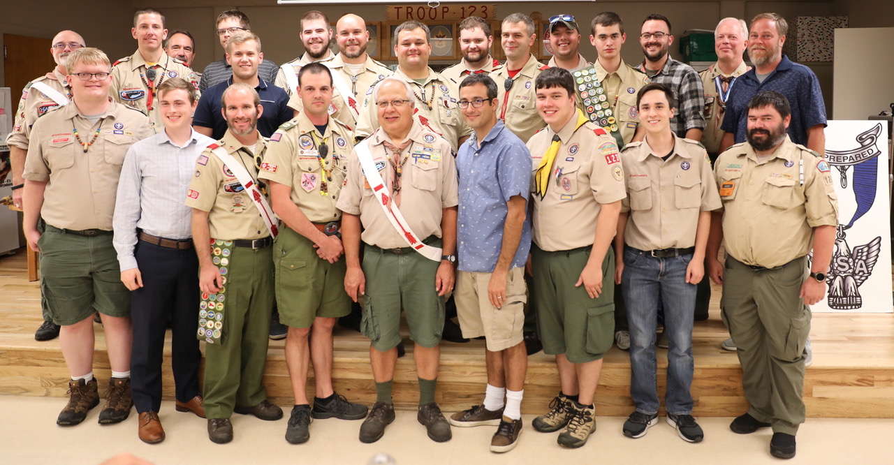 Adult Scouter Award – Troop 123